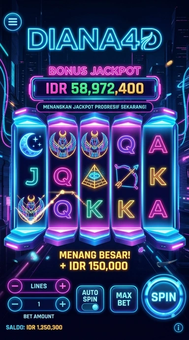 Dukungan pelanggan diana4d yang responsif dan membantu.